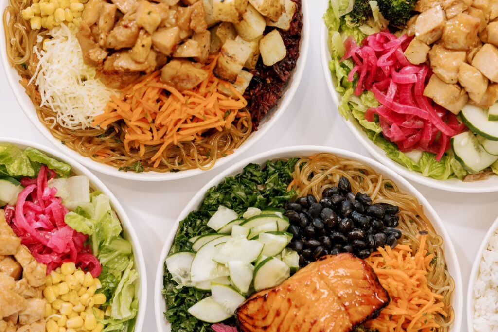 BIBIBOP Fast and Fresh Bowls close up